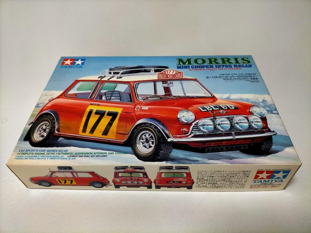 Amazon.co.jp: 1/24 モーリスミニクーパー1275Sラリー67年モンテカルロ